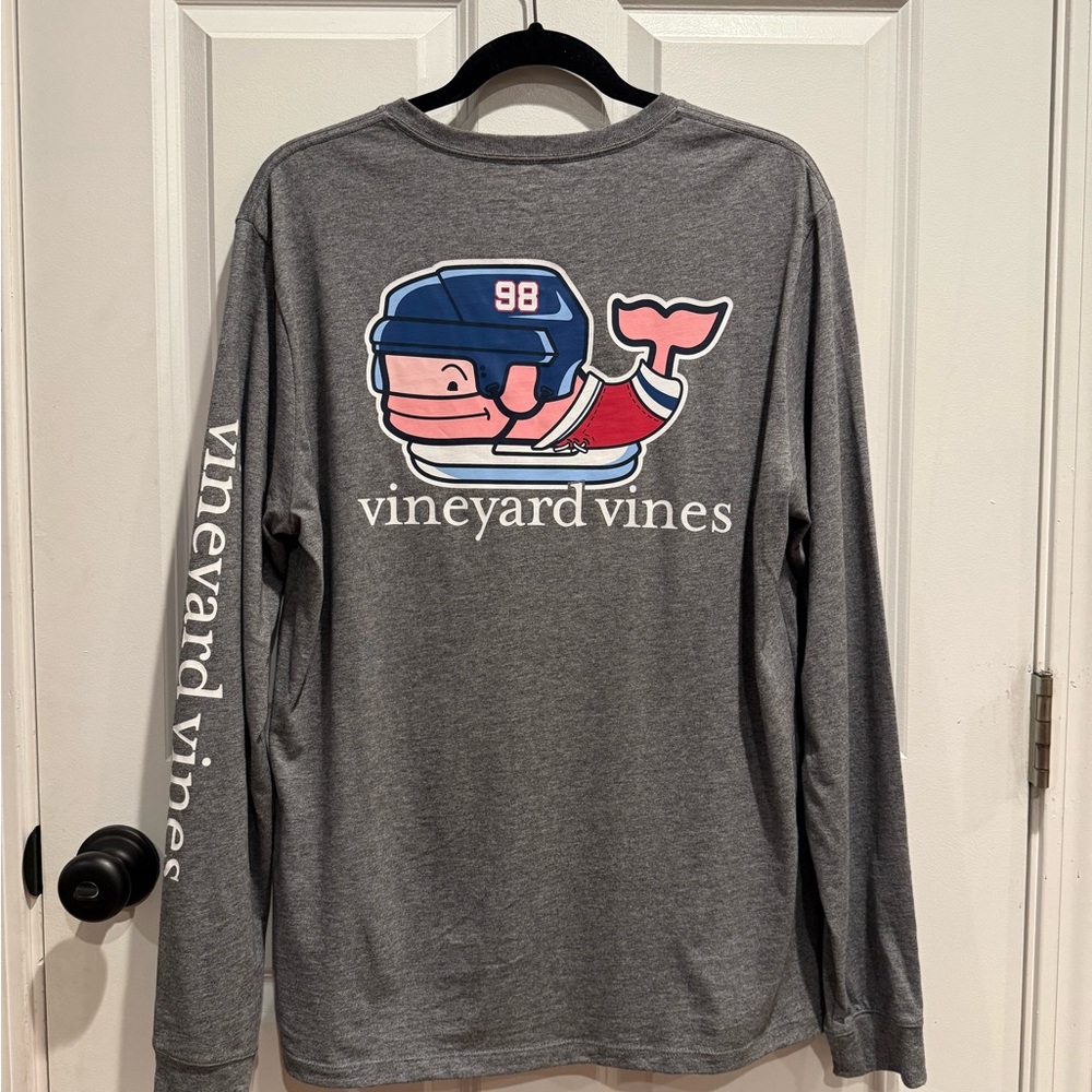 Vineyard Vines Charcoal Tee